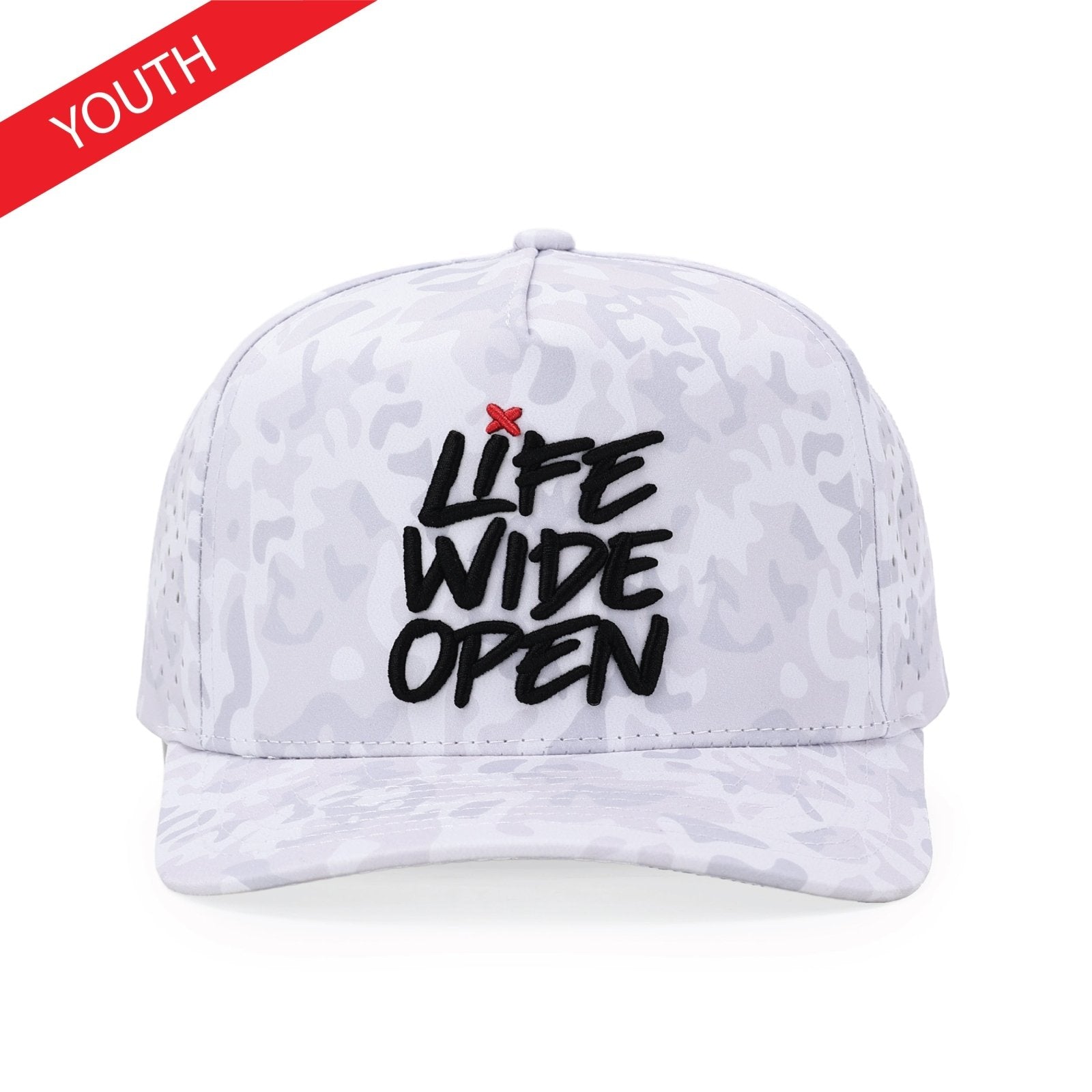 YOUTH White Camo LWO Hat