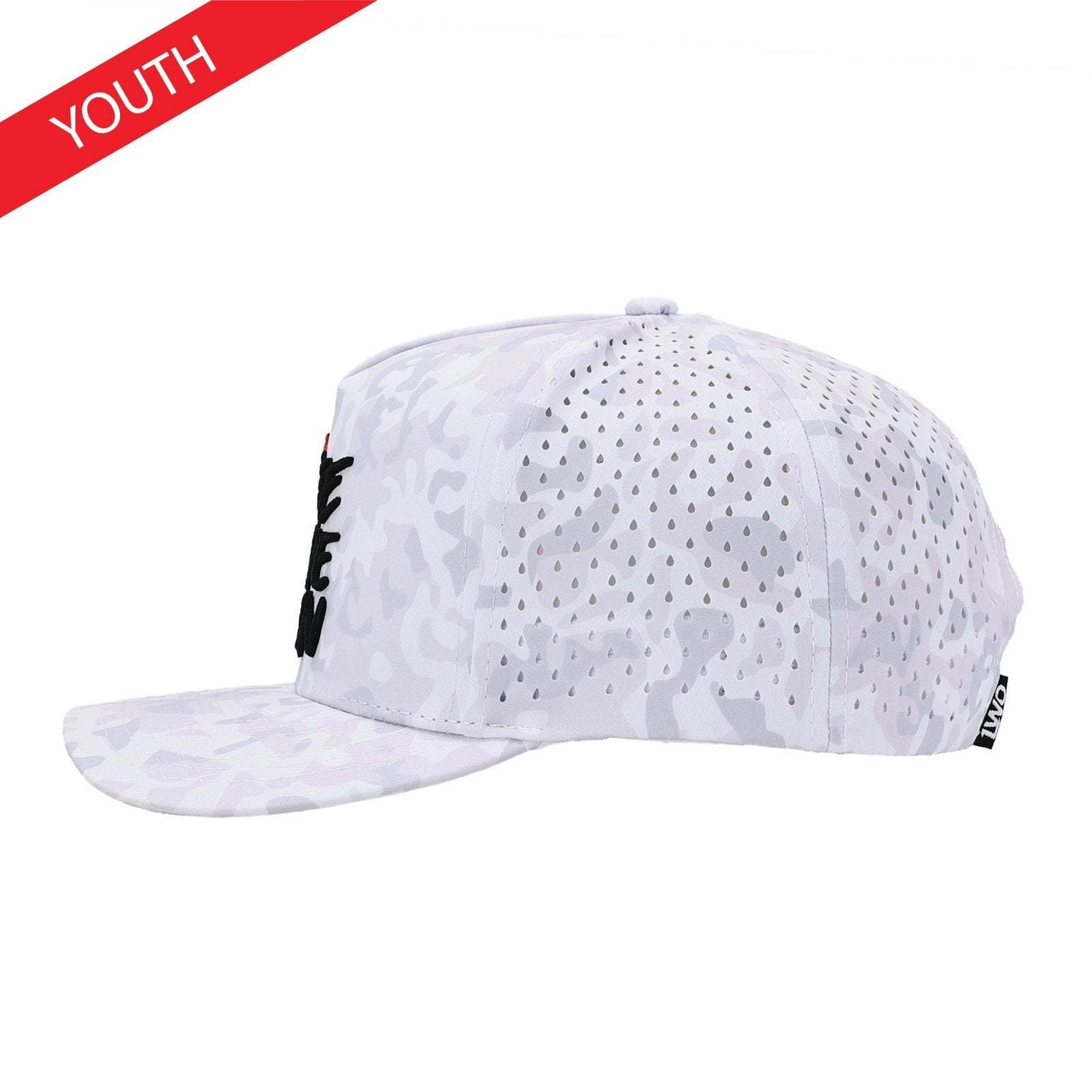 YOUTH White Camo LWO Hat