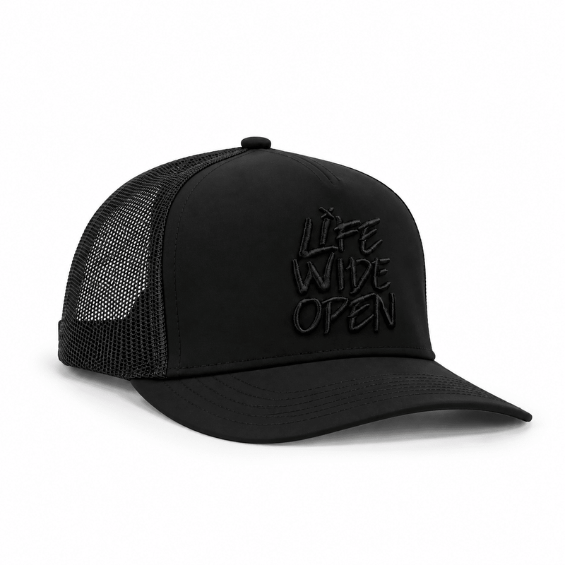 LWO Blackout Curved Brim Hat