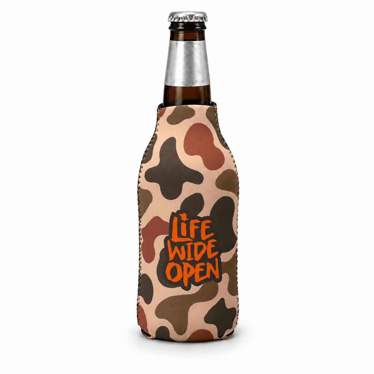Duck Camo Bottle Koozie