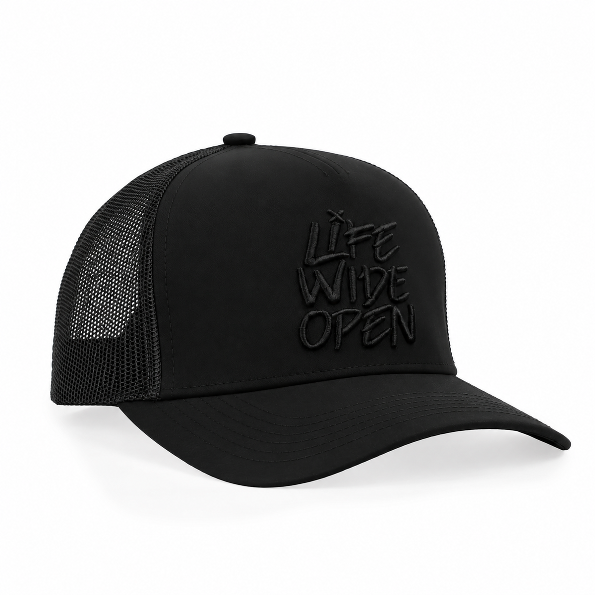 LWO Blackout Curved Brim Hat