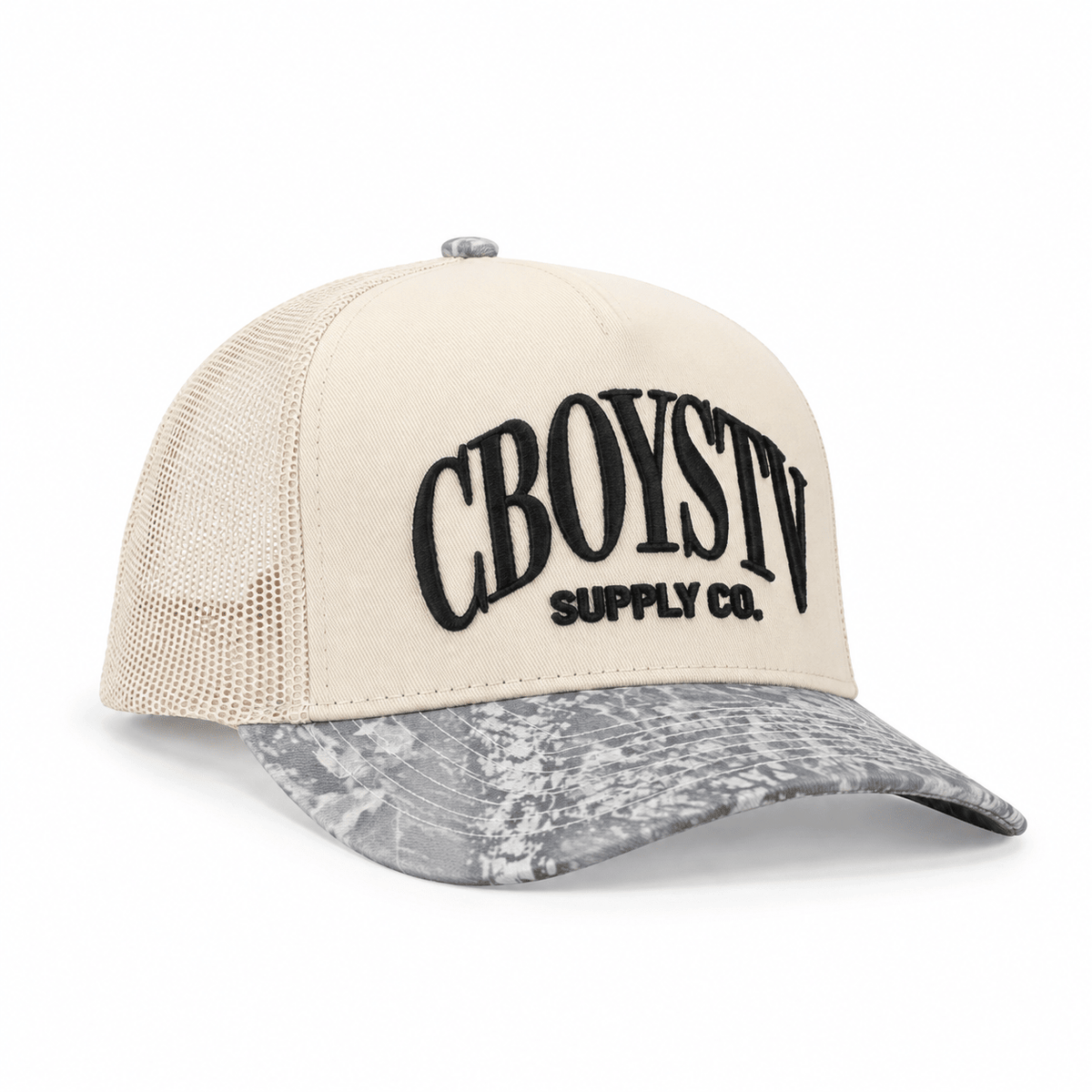 Camo Brim Supply Co Hat
