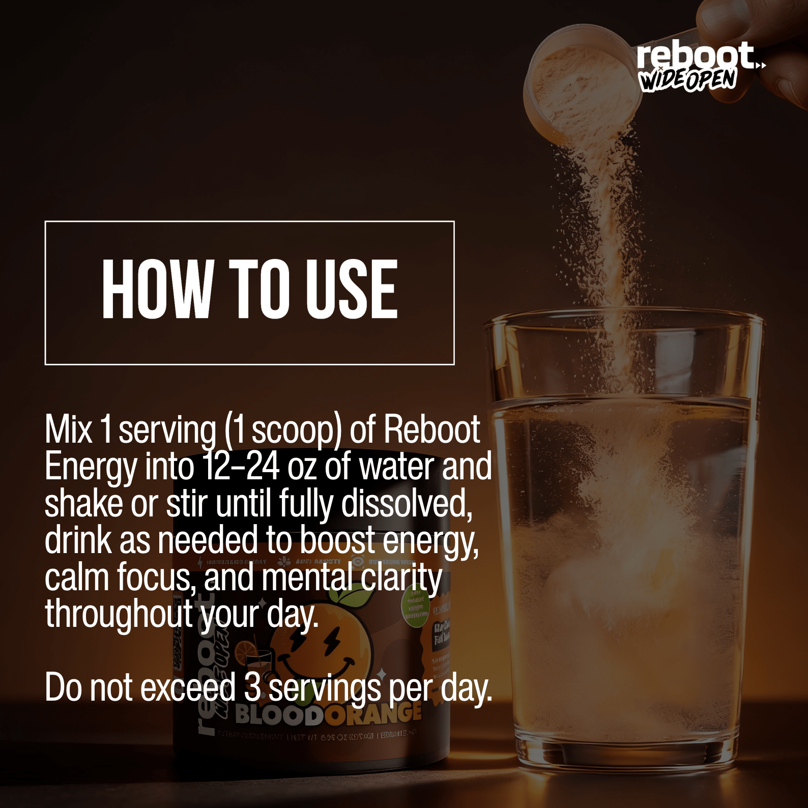 Reboot Wide Open - Blood Orange