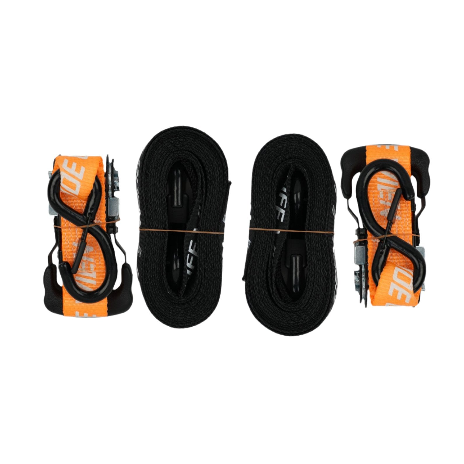 Ratchet Straps - Orange & Black