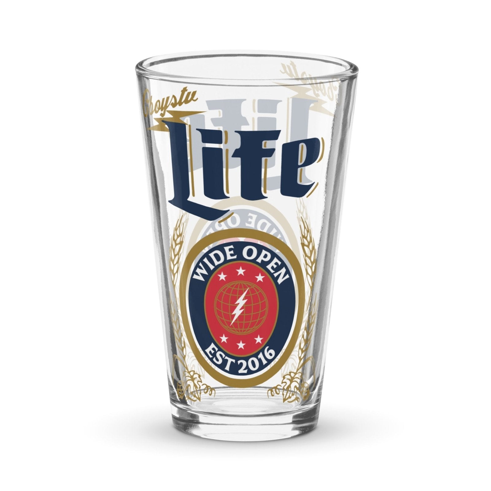 CboysLife Shaker pint glass