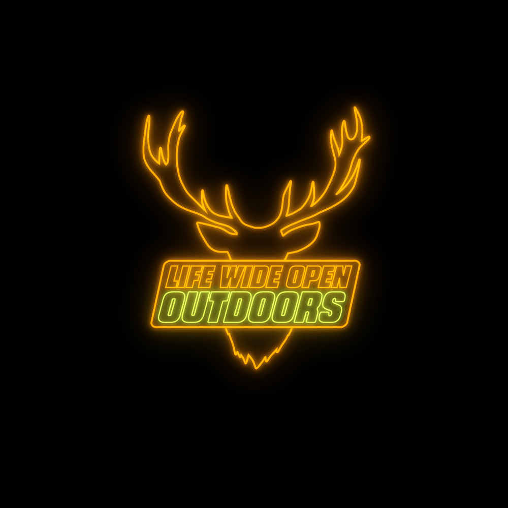 LED Hunting Camp Sign