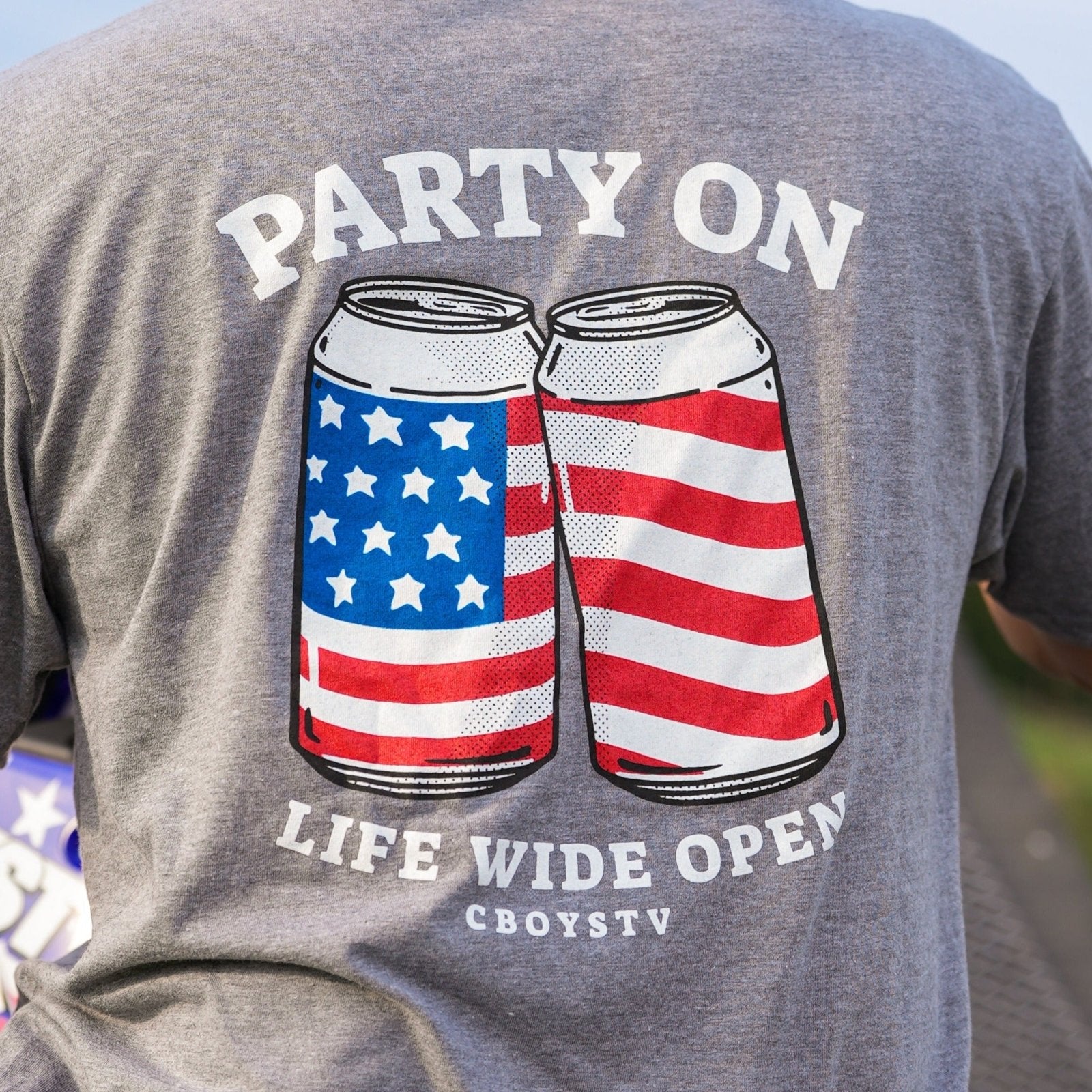Party On Cans T-shirt