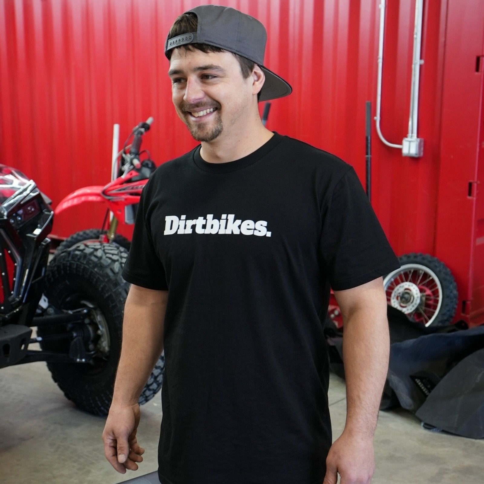 Black Dirtbikes. T-shirt