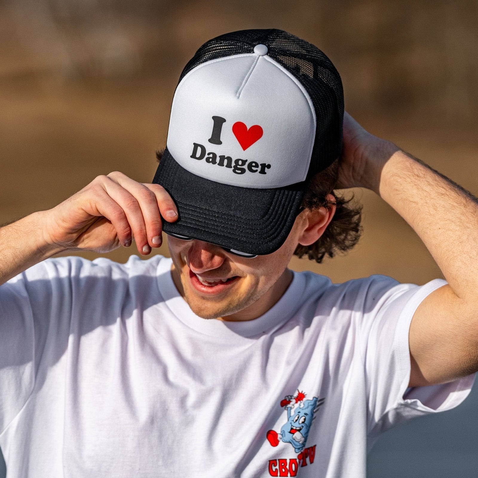 I Love Danger Hat