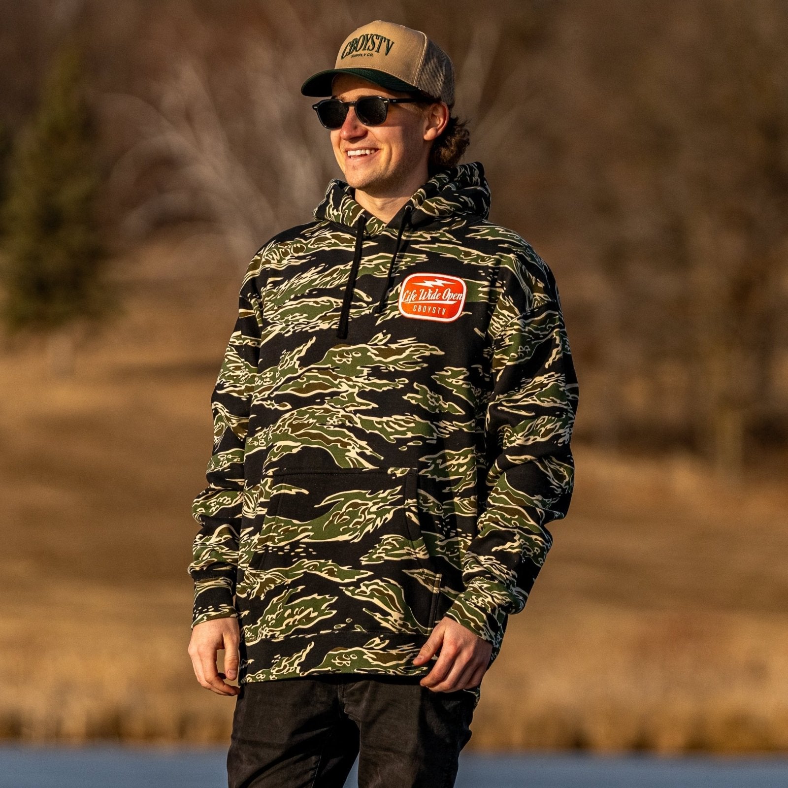 Camo cummins outlet hoodie