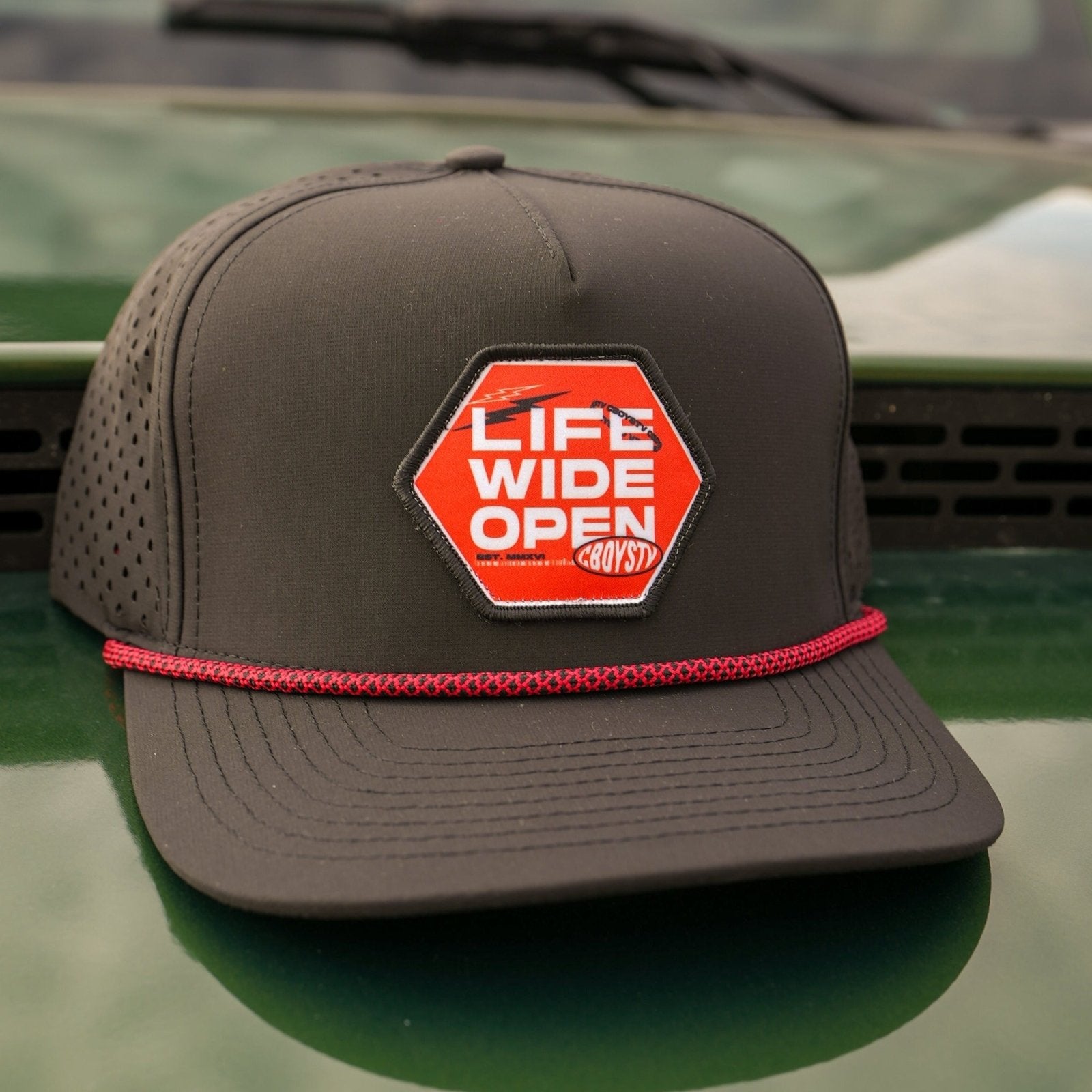 Ranger Red Rope Performance Hat