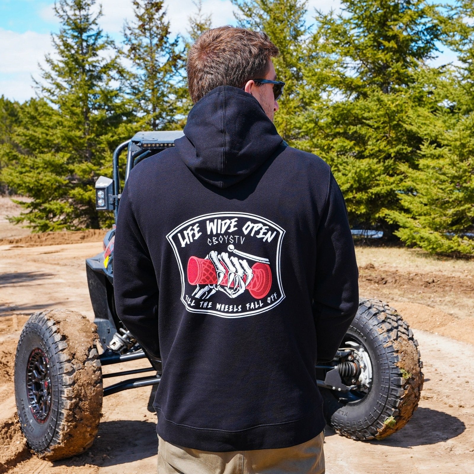 Till The Wheels Fall Off Hoodie