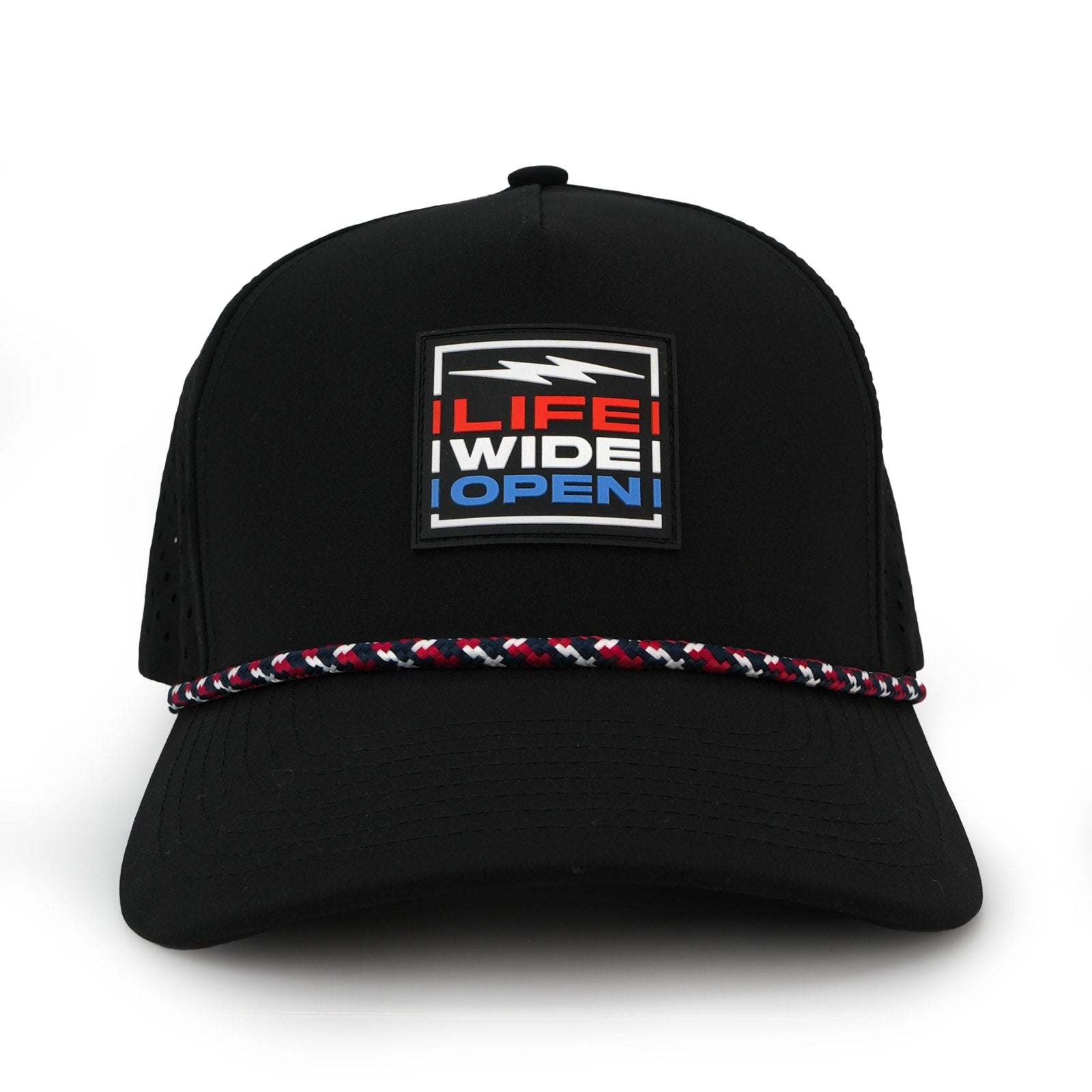 Life Wide Open Black Performance Hat