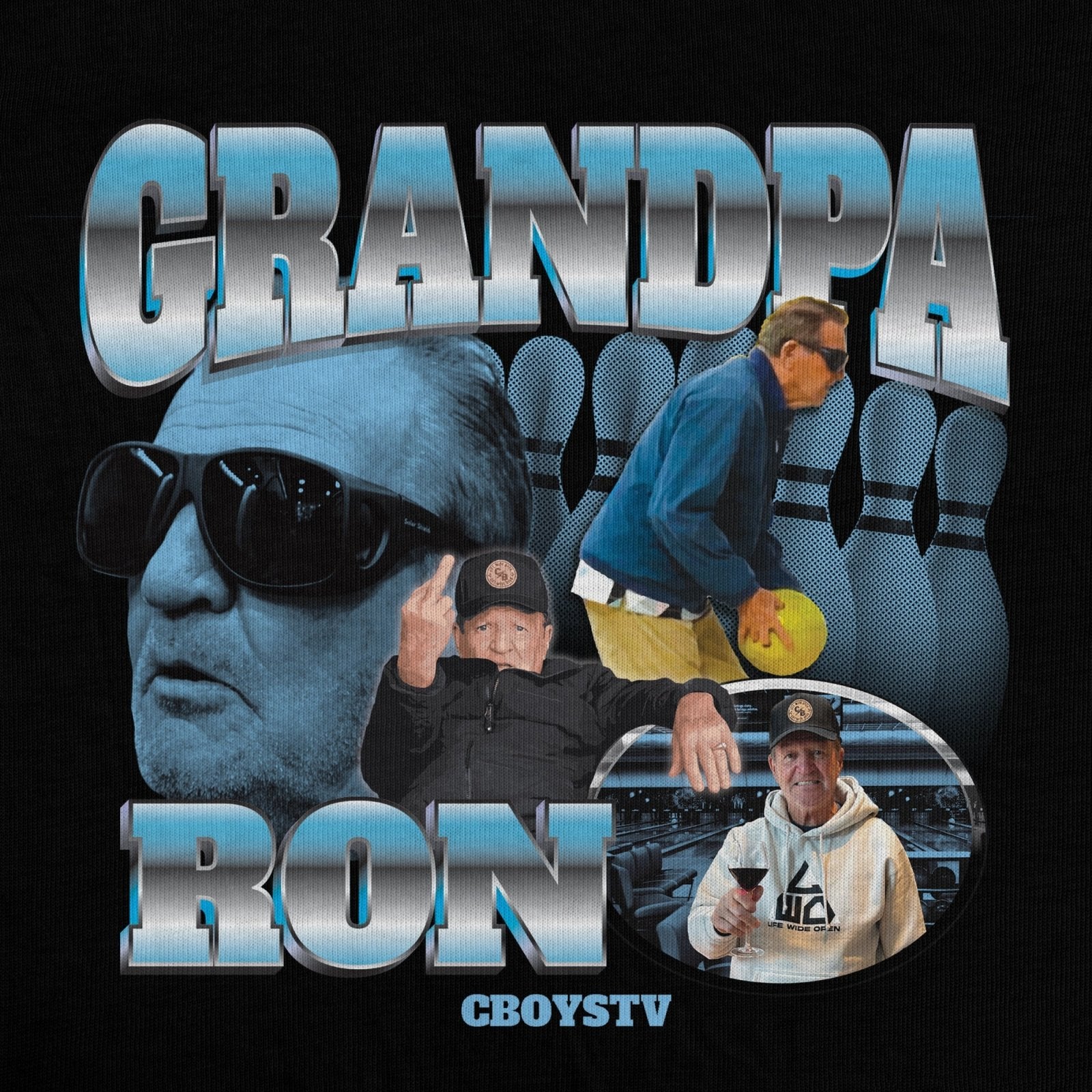Stone Cold Grandpa Ron T-shirt