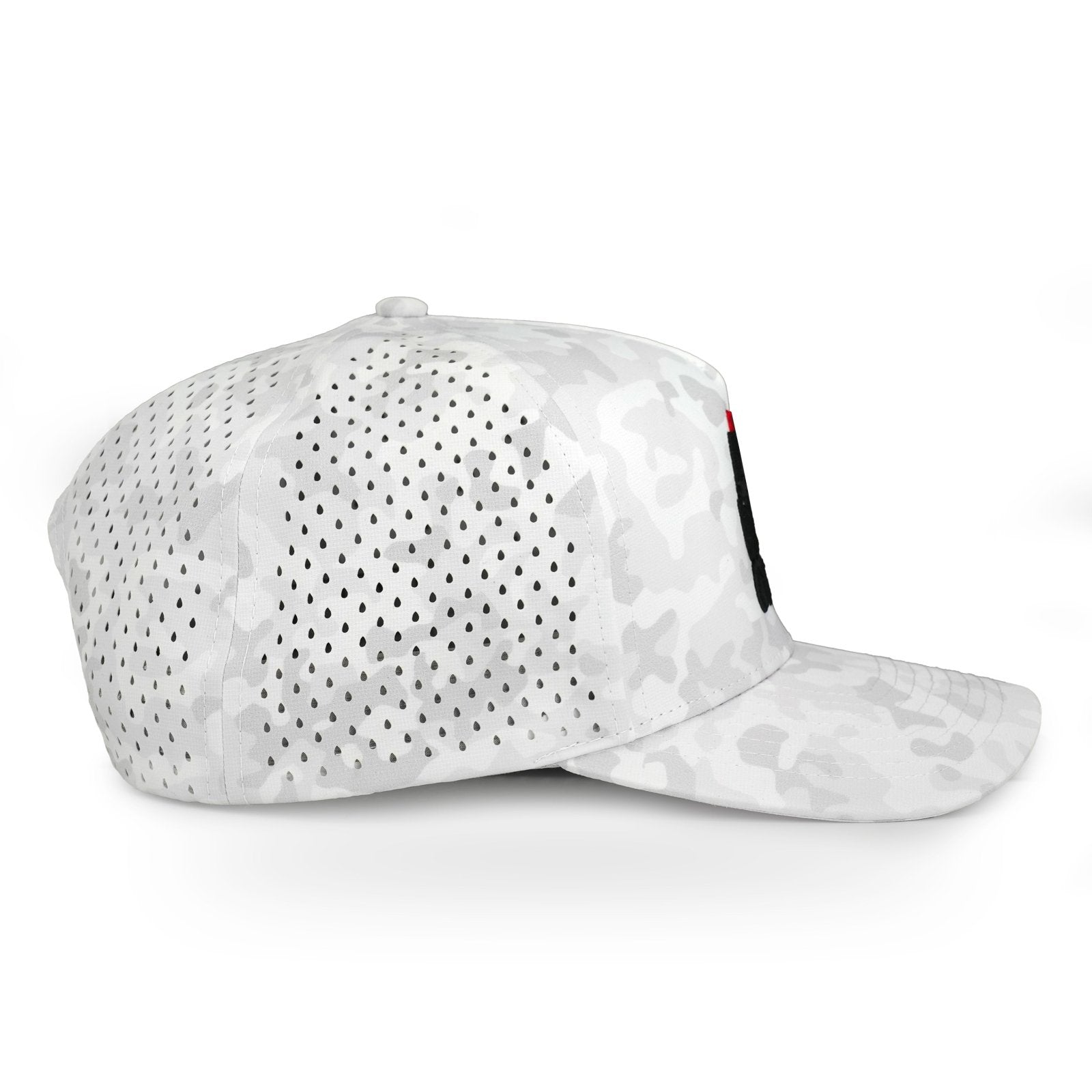 White Camo 3D LWO Performance Hat